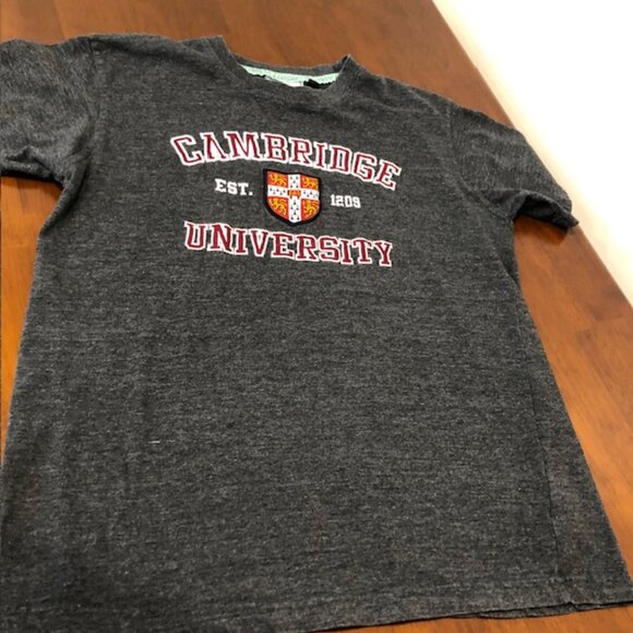 University of Cambridge Official Embroidered Patch Unisex T-Shirt Size M - Picture 16 of 16